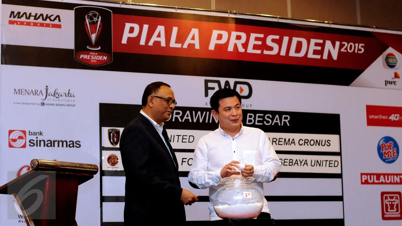 20150911- Drawing Babak 8 Besar Piala Presiden 2015-Jakarta