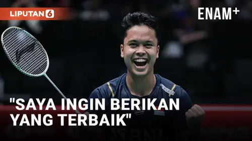VIDEO: Anthony Sinisuka Ginting Siap Hadapi Putra Tunggal India di Indonesia Open 2023