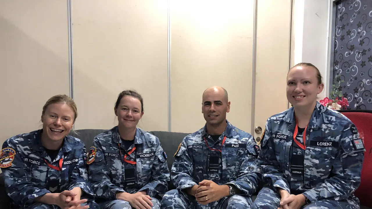 TNI Australia di Manado