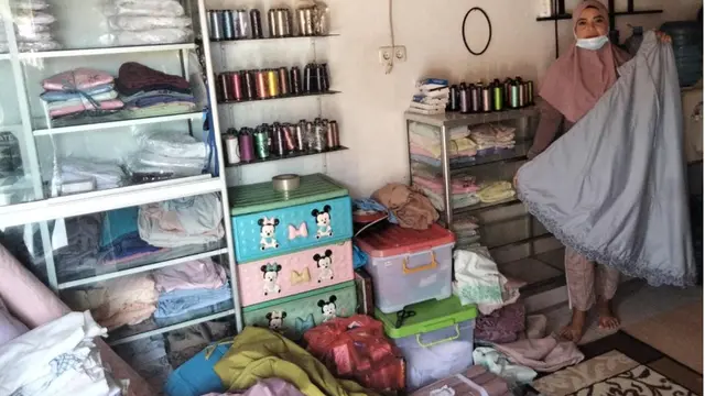 Pengusaha Mukena Bordir Rima Melati