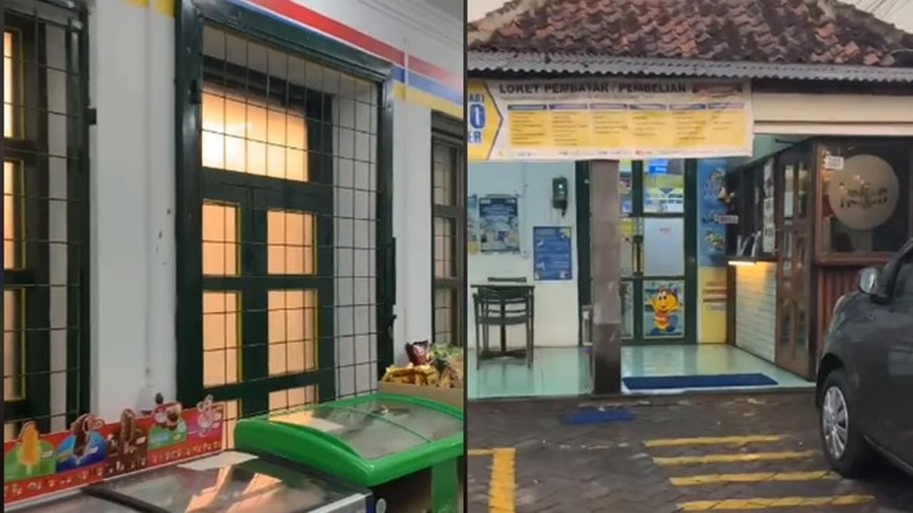 Viral Minimarket dengan Kearifan Lokal, Arsitekturnya Minimalis dan Estetik