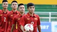 Gelandang Vietnam U-23, Luong Hoang Nam, optimistis timnya bisa melewati adangan dari Thailand dan Timnas Indonesia U-23 di Kualifikasi Piala AFC U-23 2020. (dok. VFF)