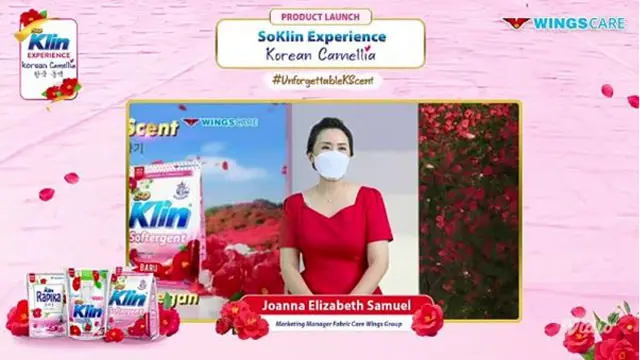Detergen Pertama dengan Keharuman Bunga Camellia Khas Pulau Jeju