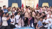 Tutup Acara Open House di Istana, Prabowo Joget Velocity