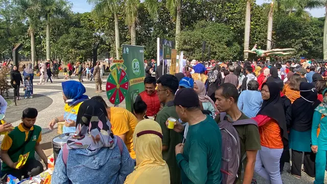 Masyarakat ikut memeriahkan Bestie Indosiar