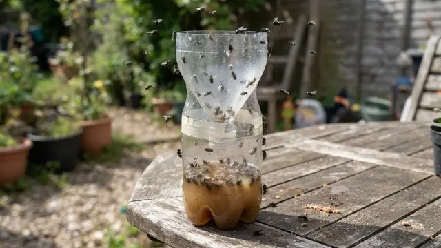 Cara Membuat Perangkap Lalat dari Botol Plastik dan Gula