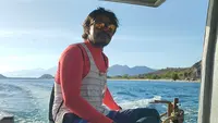 Amiruddin (36), seorang nelayan yang memulihkan perairan Gili Balu yang telah hancur akibat aktivitas pemboman ikan. (Foto:Liputan6/Achmad Sudarno)