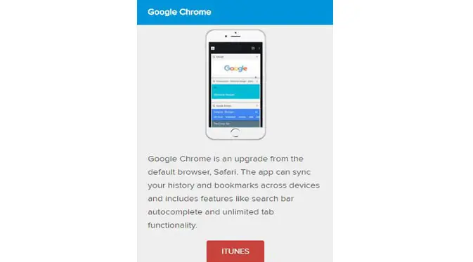 Google Chrome adalah salah satu aplikasi iPhone terbaik (Foto: Ist)