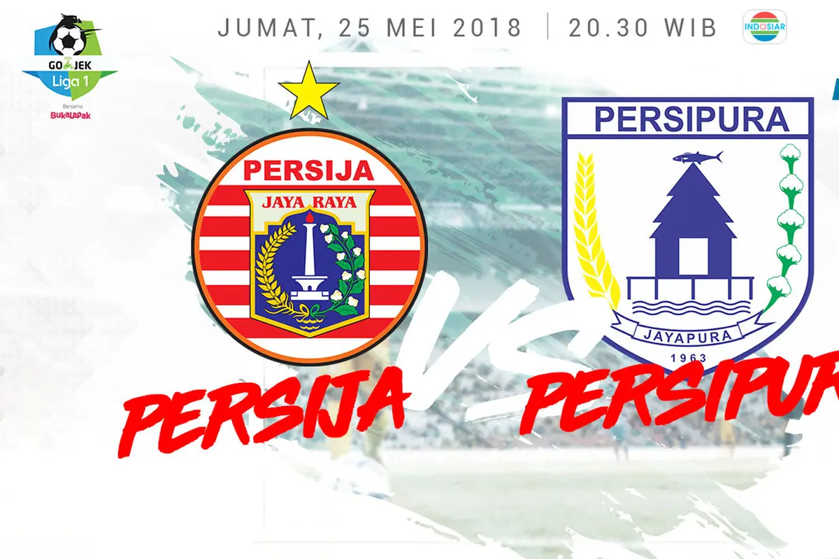 Persija Jakarta Vs Persipura Jayapura
