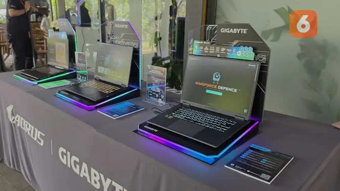 Gigabyte Comback ke Indonesia, Bawa 4 Laptop Gaming Berbasis AI