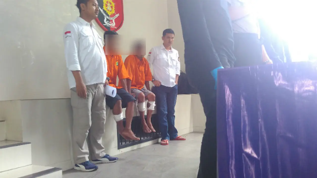 Pelaku Perampokan Satpam SPBU
