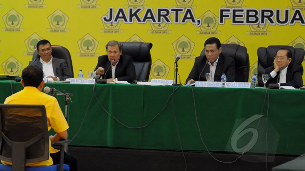Kubu Ical Hadirkan 13 Saksi di Sidang Mahkamah Partai Golkar