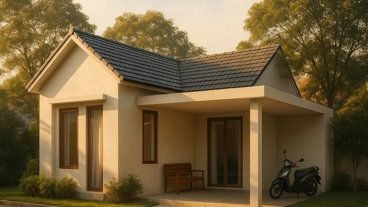 Model Rumah Minimalis Letter L