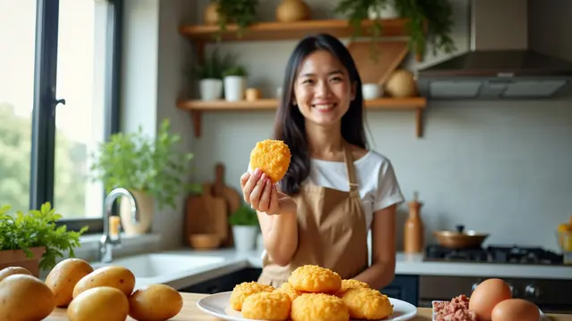 cara membuat perkedel kentang agar tidak hancur