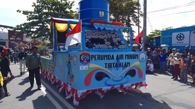 Pawai budaya.