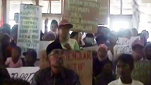 Ratusan Warga Tolak Pembangunan Bandara di Kulonprogo