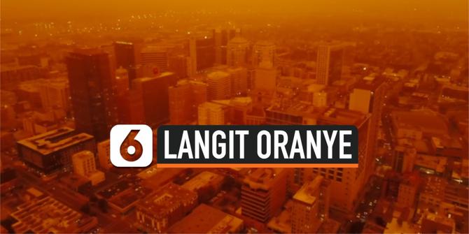 VIDEO: Ngeri! Langit di California Berubah Warna Jadi Oranye