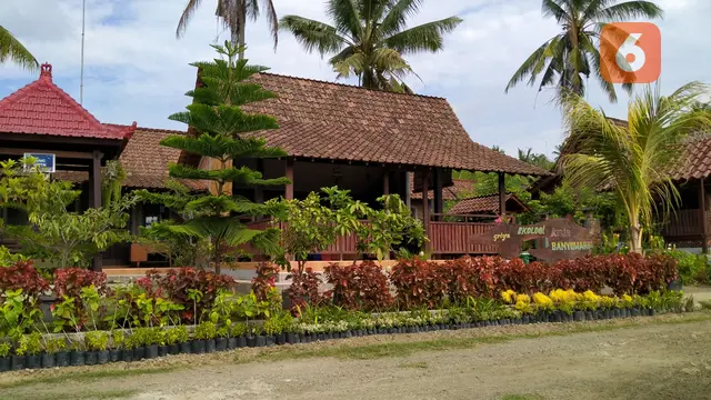 Gria Ekologi Kelir yang mengusung rumah osing ramah lingkungan (Hermawan Arifianto/Liputan6.com)