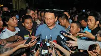 Basuki Tjahaja Purnama (Ahok) enggan tagih janji Habiburokhman. (Satria Yudha Baskara/Liputan6.com)