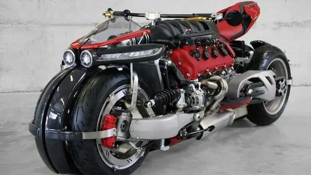 Kumpulan Potret Modifikasi Ekstrem Motor Bermesin Mobil