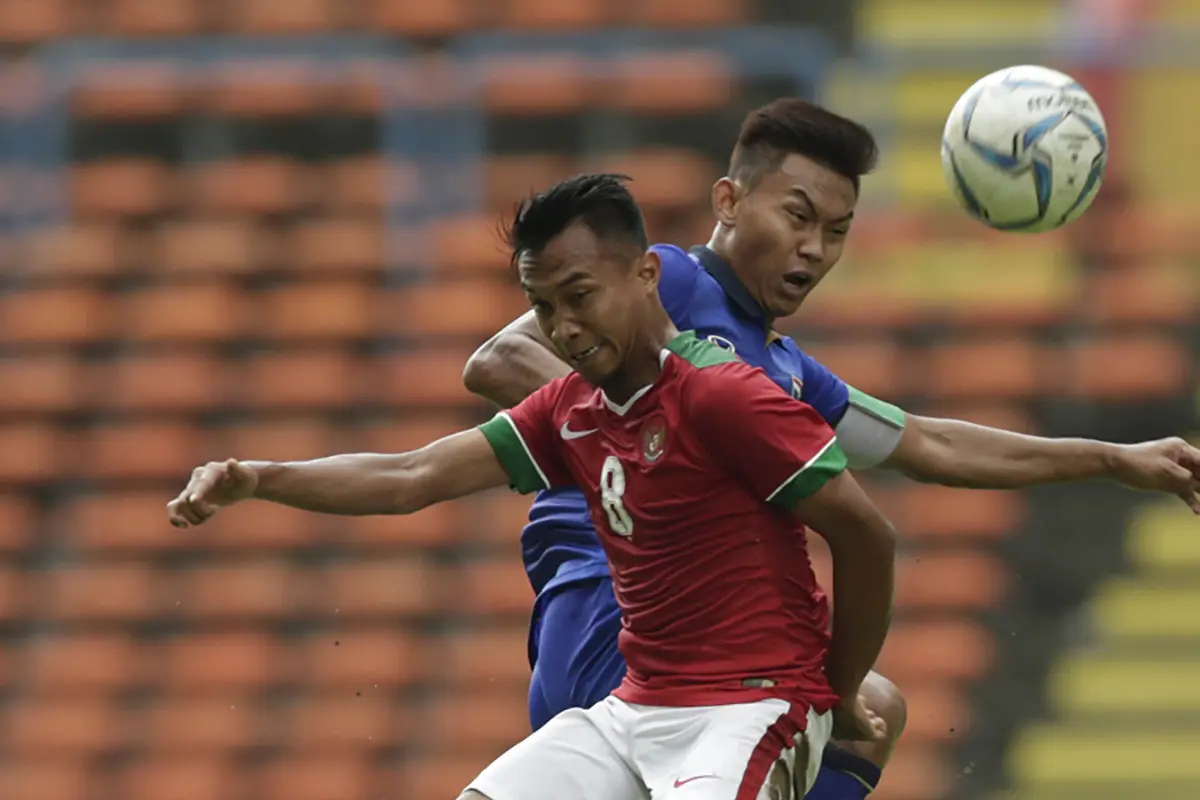 Timnas Indonesia U-22 saat bertemu Thailand di babak penyisihan Grup B SEA Games 2017