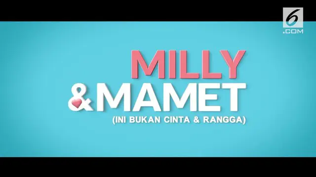 Trailer film Millly & Mamet telah tayang. Dalam cuplikannya, Milly dan Mamet duduk di cafe yang sempat digunakan oleh Cinta dan Rangga. Walaupun lokasi sama, Aksi kocak Milly Mamet membuat hasilnya berbeda.