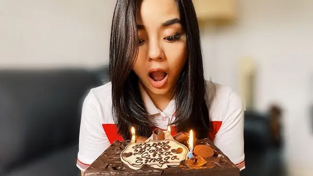 Momen Perayaan Ulang Tahun Gita Sinaga yang ke-31 Pada Februari Lalu.