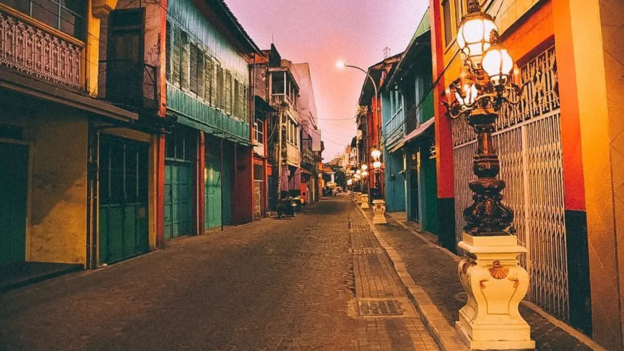 Jalan Panggung Kawasan Kota Tua di Surabaya