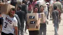 Saat ini, persoalan distribusi bantuan kemanusiaan menjadi fokus utama di tengah kekhawatiran akan kelaparan dan kritik keras terhadap blokade bantuan Israel dan Gaza Humanitarian Foundation (GHF). (Eyad BABA/AFP)