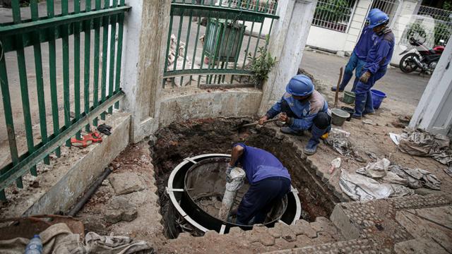 Antisipasi Banjir, Sudin SDA DKI Buat Sumur Resapan