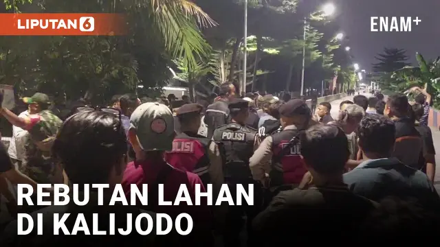 Rebutan Lahan, 2 Kelompok Warga di Kalijodo Bentrok