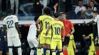 Imbas Kartu Merah Vinicius Junior: Terancam Skorsing 4 Laga, Terancam Absen saat Real Madrid Jalani El Clasico