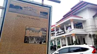 Gedung Balai Kota Malang termasuk satu dari 32 bangunan yang ditetapkan sebagai cagar budaya Kota Malang (Liputan6.com/Zainul Arifin)