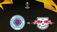 Liga Europa - Rangers Vs Leipzig (Bola.com/Adreanus Titus)