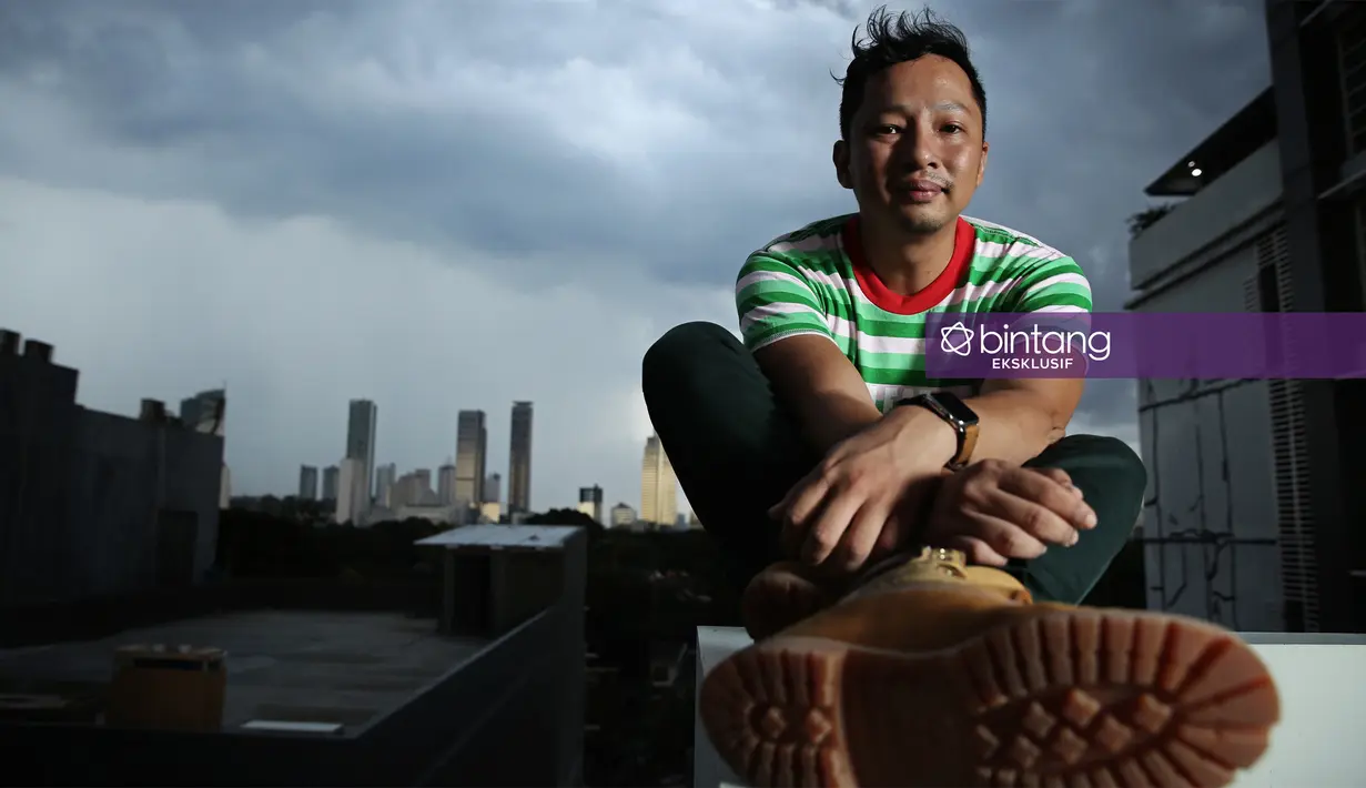 Ketika disodorkan naskah film Satu Hari Nanti oleh Salman Aristo, banyak keraguan dalam diri Ringgo. Dan menurutnya, skenario filmnya bagus. (Bambang E. Ros/Bintang.com)