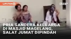 Pria bernama SD membuat heboh warga Dusun Gowok, Desa Polengan, Srumbung, Magelang. Ia menyandera keluarganya sendiri di Masjid Al Barokah pada Jumat (17/1/2025) pagi. Pelaku yang bersenjata tajam tidak kunjung membebaskan keluarganya hingga membuat ...