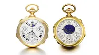 'The Henry Graves Super Complication' jam tangan handmade berlapis emas laku terjual ratusan miliar rupiah dalam sebuah lelang.