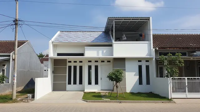 Model Atap Rumah Minimalis 2 Lantai Tampak Depan Model Atap Datar