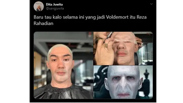6 Cocoklogi Transformasi Wajah Reza Rahadian Ini Ujungnya Bikin Ngakak