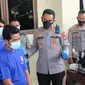 Polres Pandeglang Tangkap Dua Penjual Brung Dilindungi Dari Taman Nasional Ujung Kulon. (Sabtu, 06/11/2021). (Dokumentasi Polres Pandeglang).