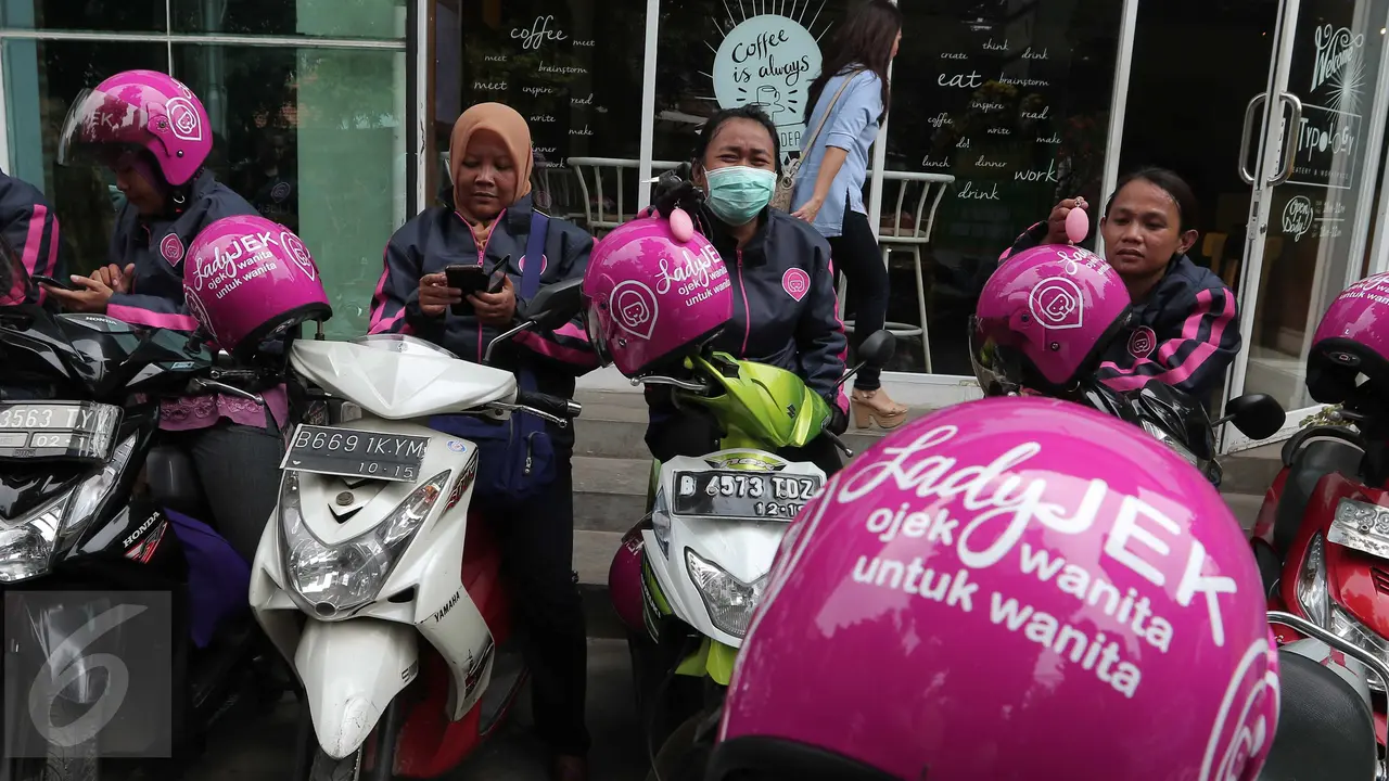 20151008-Ladyjek, Ojek Khusus dari Wanita Untuk Wanita di Jakarta