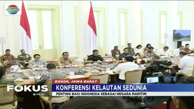 Jokowi Gelar Rapat Persiapan Konferensi Kelautan Sedunia