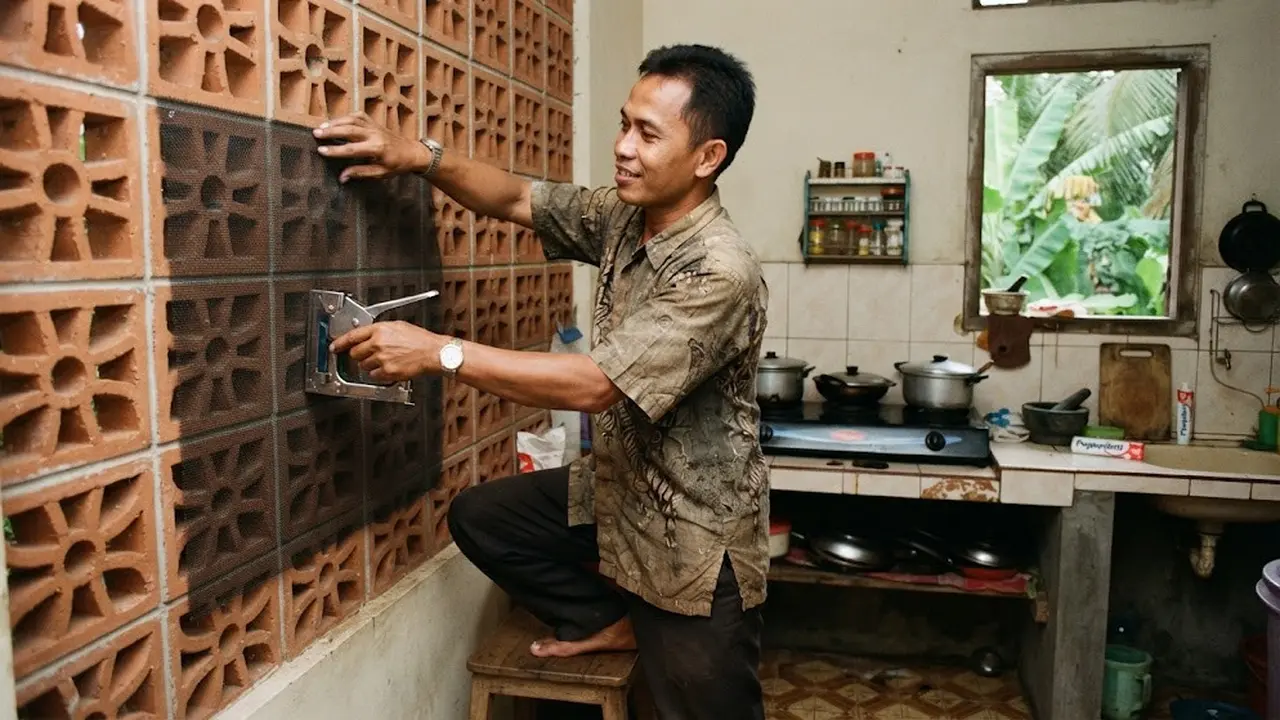 Ide Menutup Lubang Roster Dapur agar Serangga Tidak Masuk