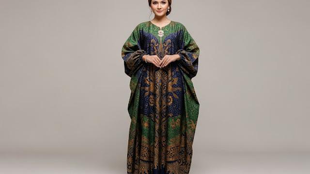 Kaftan Batik Premium Lengan Balon Panjang