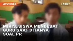 Media sosial dibuat miris oleh momen siswa SMP yang berani mendebat guru. Keduanya terlibat cekcok ketika sang guru menanyakan PR yang tidak dikerjakan oleh sang siswa. Pertanyaan sang guru justru direspon siswa tersebut dengan amarah.