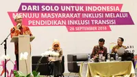 Asisten Deputi Pemenuhan Hak dan Perlindungan Anak, Marwan Syaukani menjadi salah satu narasumber dalam rakor pemenuhan hak anak berkebutuhan khusus.