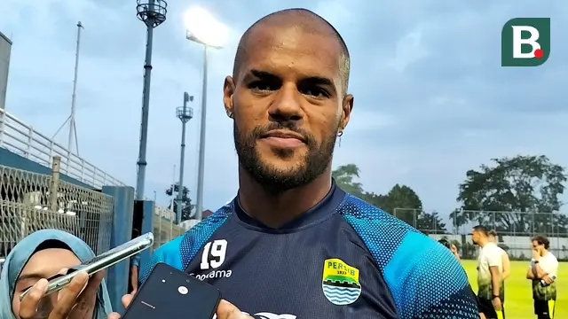 FOTO David da Silva - Persib Bandung