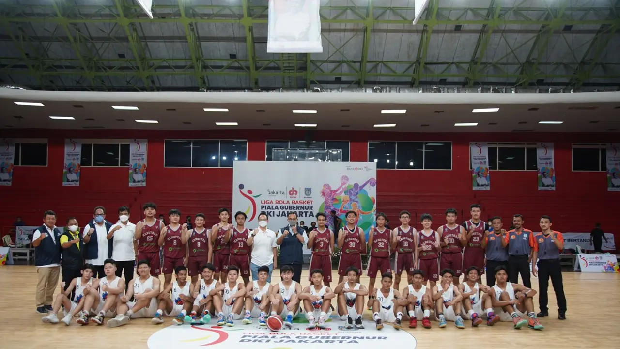 Pembukaan Turnamen Basket Piala Gubernur DKI Jakarta