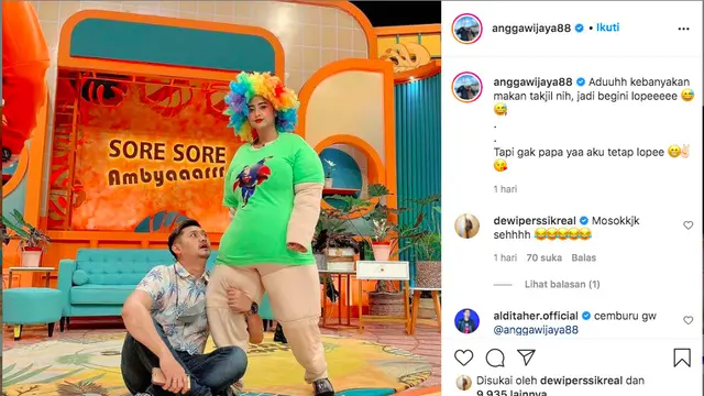 Aldi Taher Masih Cemburu Lihat Dewi Perssik Romantis dengan Angga Wijaya