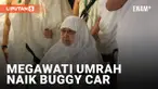 Dibantu Kursi Roda, Megawati Rampungkan Umrah Bersama Puan Maharani